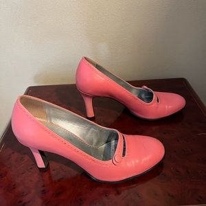 Connie Retro Mary Jane Pink Pump